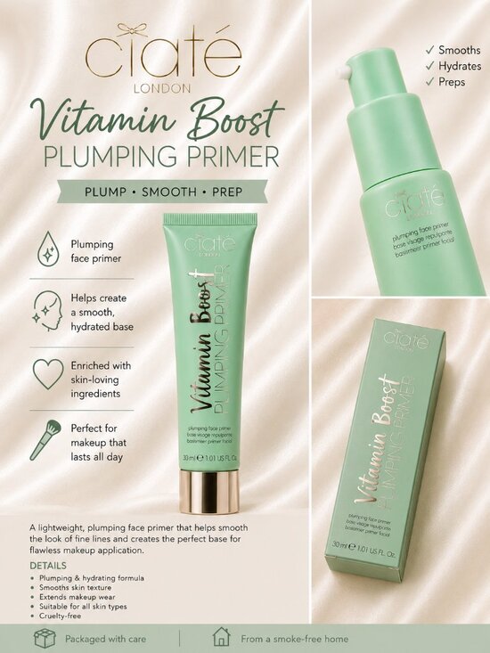 Ciaté London Other - Ciaté London Vitamin Boost Plumping Primer